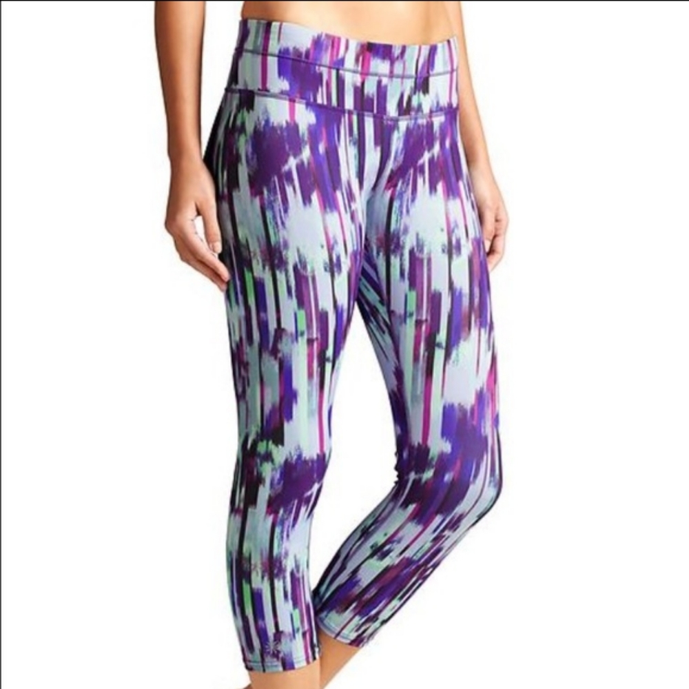 Athleta leggings hail storm sonar capri